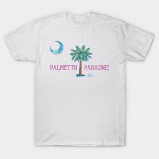 Palmetto Paradise by Jan Marvin T-Shirt